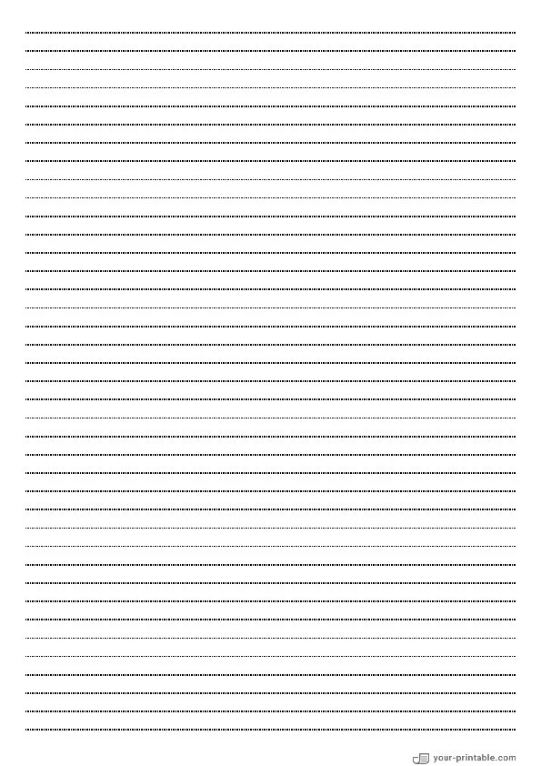 Dotted Lined Paper Black 9/32 inch - 10070973