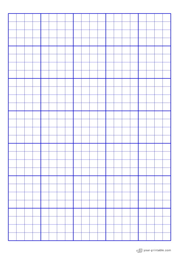 Graph Paper blue 3/8 inch - 10071917