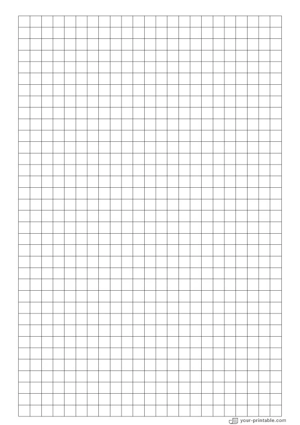 Grid Paper black 8 mm - 10071878
