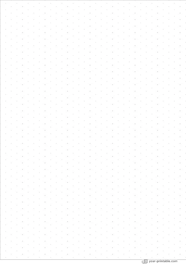 Isometric Dot Graph Paper black 1/4 inch - 10073755