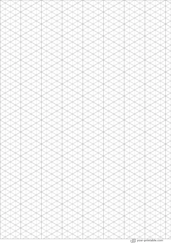 Isometric Graph Paper black 1/4 inch - 10073753