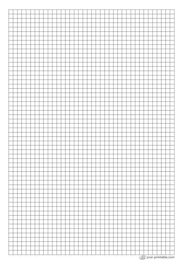 Math Grid Paper black 5mm - 10071902