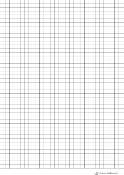 Staar Grid Paper black 1/4 inch Template